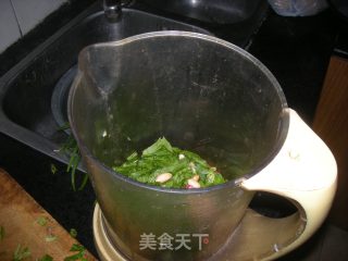 花生菠菜肉末粥的做法步骤：2