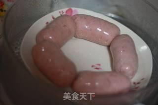 自制热狗肠的做法步骤：9