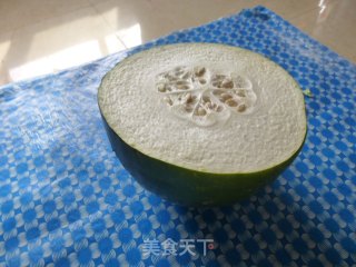 翠绿冬瓜的做法步骤：1