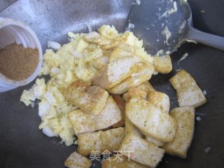 鸡蛋溜豆腐的做法步骤：9