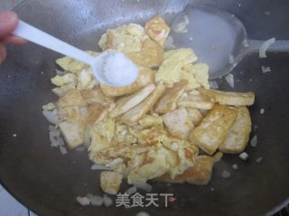 鸡蛋溜豆腐的做法步骤：11