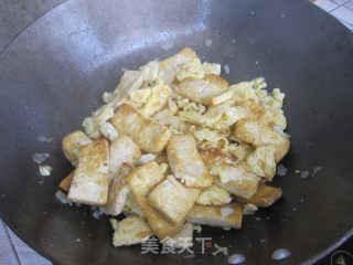 鸡蛋溜豆腐的做法步骤：12