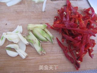 辣炒羊肝的做法步骤：3