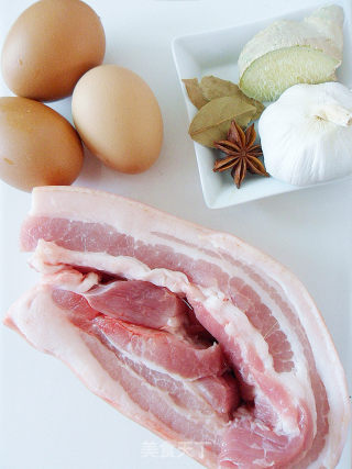 【红烧肉卤蛋】的做法步骤：1