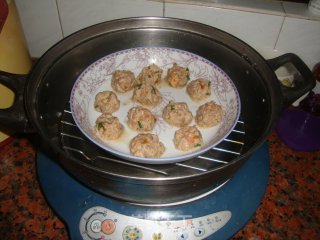 超美味的莲藕肉丸的做法步骤：7