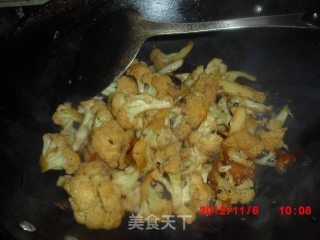 干炒菜花的做法步骤：7