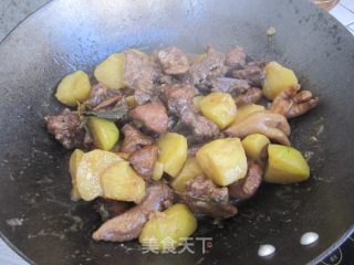 土豆炖鸡块的做法步骤：16