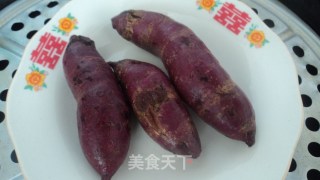 紫薯水饺的做法步骤：1