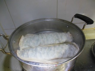 三鲜韭菜卷的做法步骤：16