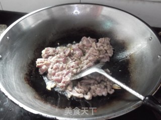 杏鲍菇炒肉的做法步骤：4