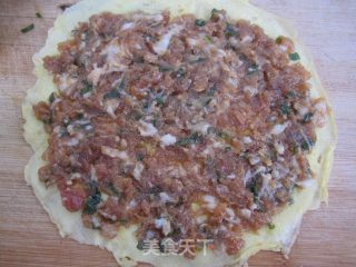 黄金鸡肉蛋卷的做法步骤：5