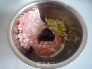 煎酿口蘑的做法步骤：2
