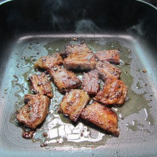 铁板烧烤---香烤五花肉的做法步骤：5