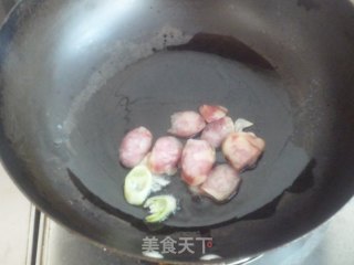 腊肉炒西芹的做法步骤：4