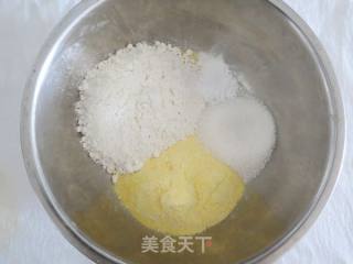 【玉米蒸糕】的做法步骤：1
