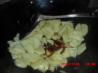 家常炒土豆片的做法步骤：4