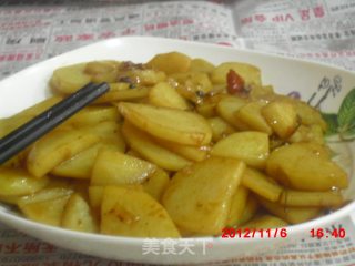 家常炒土豆片的做法步骤：6