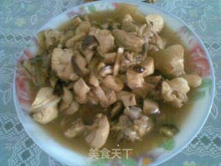 鲜味鸡块小炒的做法步骤：7