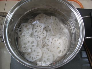 凉拌藕片的做法步骤：4