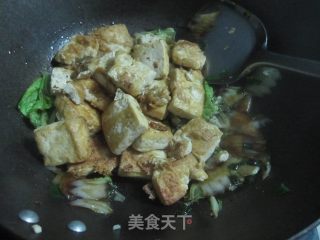 蚝油烧豆腐的做法步骤：10