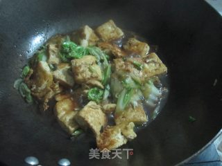蚝油烧豆腐的做法步骤：11