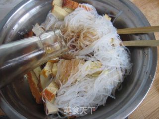 凉拌素鸡粉丝的做法步骤：8