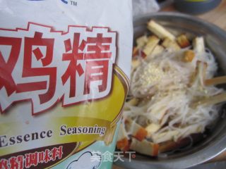 凉拌素鸡粉丝的做法步骤：9
