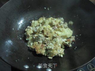 素鸡炒鸡蛋的做法步骤：10