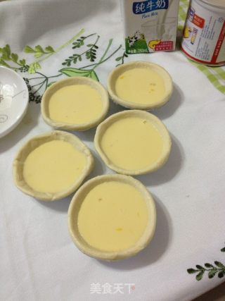 美味蛋挞自己做的做法步骤：3