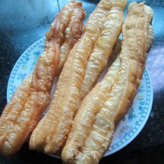 咸菜油条豆浆的做法步骤：4