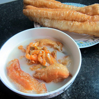 咸菜油条豆浆的做法步骤：6