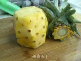 菠萝鸭肉的做法步骤：1