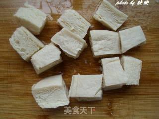 冻豆腐肉丝烧蘑菇的做法步骤：4