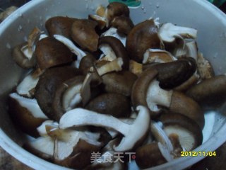 鲜蘑菇焖鸡的做法步骤：2