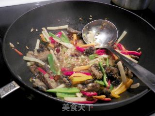鱼香素鳝的做法步骤：11