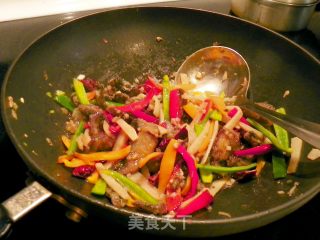 鱼香素鳝的做法步骤：12