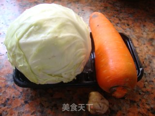素食小炒——胡萝卜菜丝的做法步骤：1