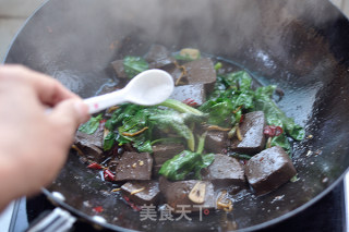 酸辣鸭血的做法步骤：11