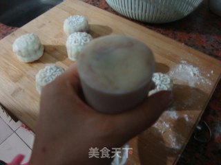 紫薯冰皮月饼的做法步骤：13