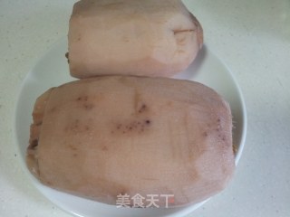 绿豆酿莲藕煲猪蹄汤的做法步骤：8