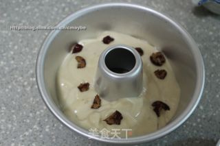 红糖红枣桂圆戚风的做法步骤：9