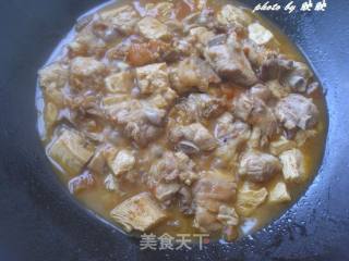 冻豆腐烧排骨的做法步骤：12