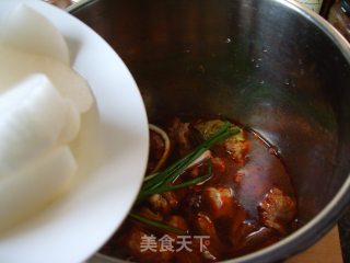 萝卜炖牛腩的做法步骤：8