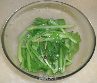 小白菜猪肝汤的做法步骤：5