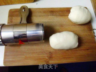 白菜肉丝杂粮饸饹面的做法步骤：5