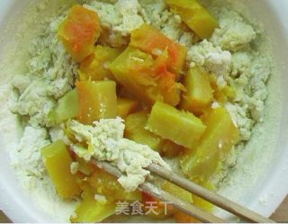 玉米南瓜发糕的做法步骤：6