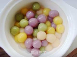 豆香水果汤圆的做法步骤：26