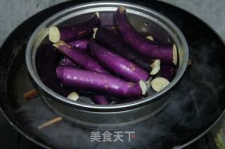 手撕凉拌茄子的做法步骤：2