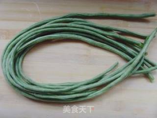 干煸肉末豆角的做法步骤：1