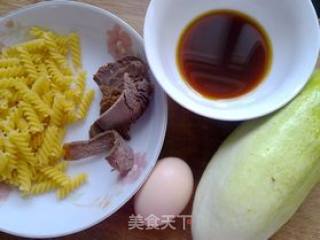 一个人的午餐-----螺旋面的做法步骤：1